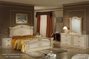 Kamar Set Mewah White Modern