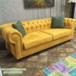 Kursi Sofa Minimalis Chester Yellow
