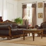 Set Sofa Ruang Tamu Jati Ukiran Klasik