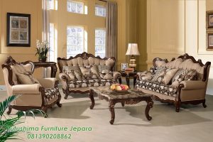 Jual Kursi Tamu Mewah Jati Jepara