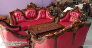 Jual Kursi Tamu Jati Ganesa Mawar