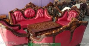 Jual Kursi Tamu Jati Ganesa Mawar