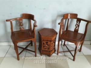 Jual Kursi Teras Jati Ukir Anggur