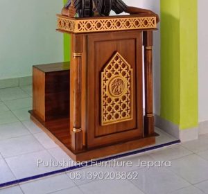 Mimbar Masjid Jepara Minimalis