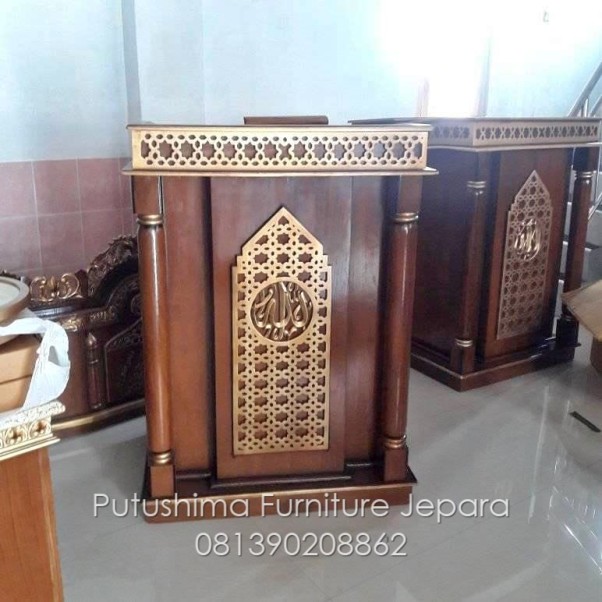 Jual Mimbar Masjid Minimalis Terbaru