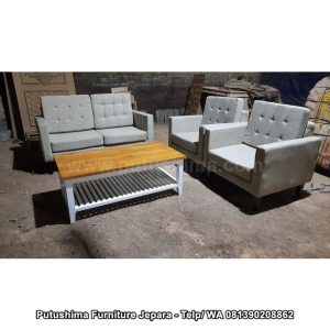 Sofa Minimalis Modern Luigi Khaki