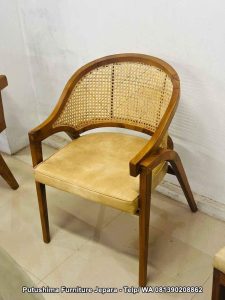 Kursi Cafe Jati Model Capung