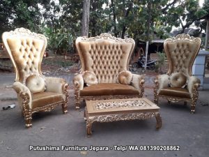 Kursi Tamu Jati Syahrini Ketapang