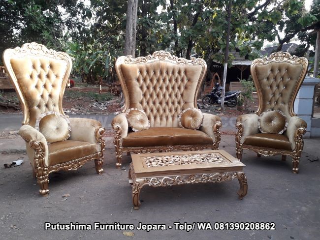 Kursi Tamu Jati Syahrini Ketapang