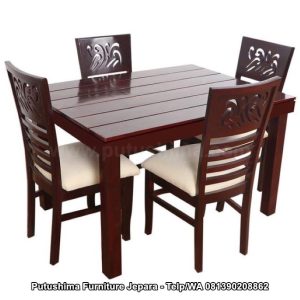 Set Meja Cafe 4 Kursi Modena