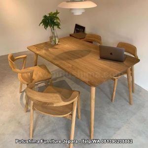 Set Meja Resto 4 Kursi Hiroshima